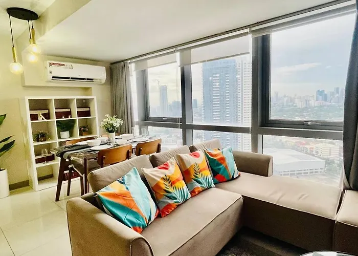 2 Bedroom Luxury In Eastwood With Scenic View, Unli Wifi And Netflix Manila